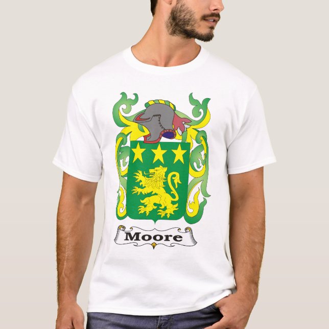 T-shirt de crête de Moore (Devant)