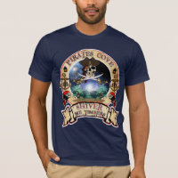 T-shirt de crique de pirates
