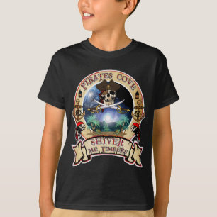 T-shirt de crique de pirates