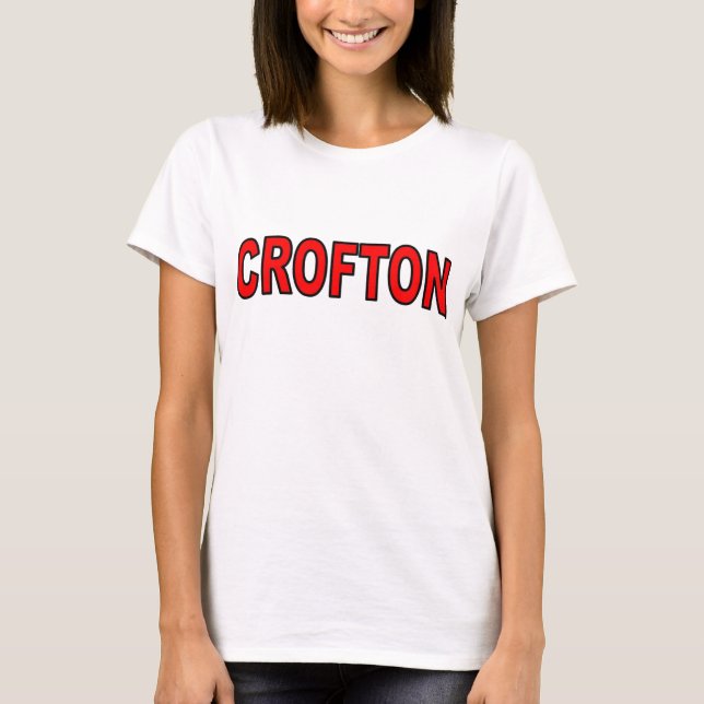 T-shirt de Crofton (Devant)