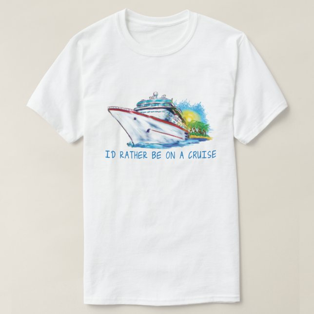 T-shirt de croisière (Design devant)
