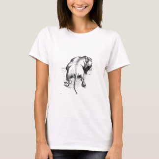 T-shirt de croquis de teckel par Annabel Tarrant