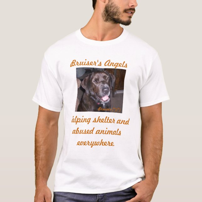 T-shirt de crossposter des anges du boxeur (Devant)