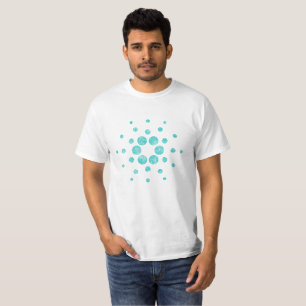 T-shirt de cru de Cardano Cryptocurrency