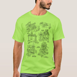 T-shirt de cru de jouet d'étameur ambulant