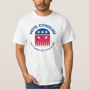 T-shirt de Cthulhu de vote