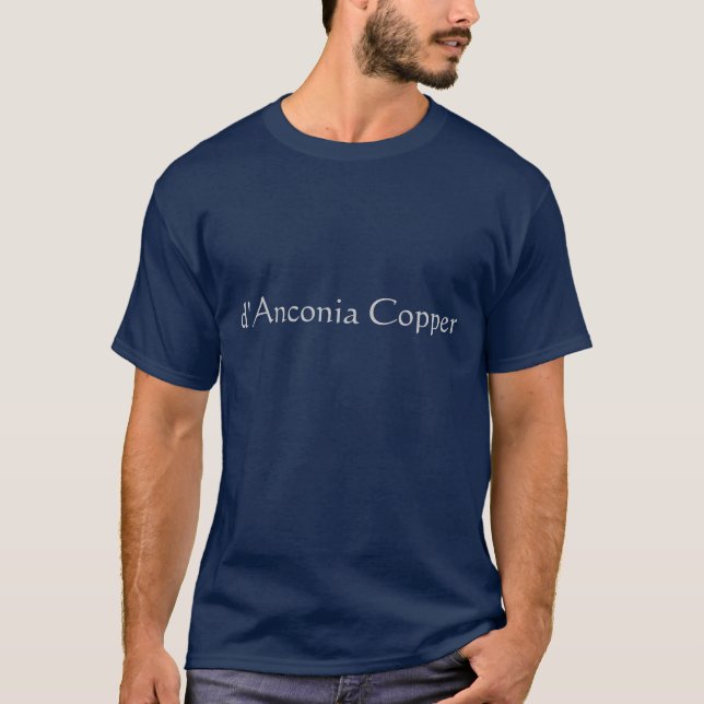 T-shirt de cuivre de d'Anconia (Devant)
