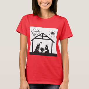 T-shirt de culture de dames