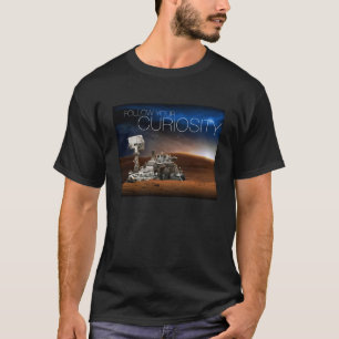T-shirt de curiosité de Mars