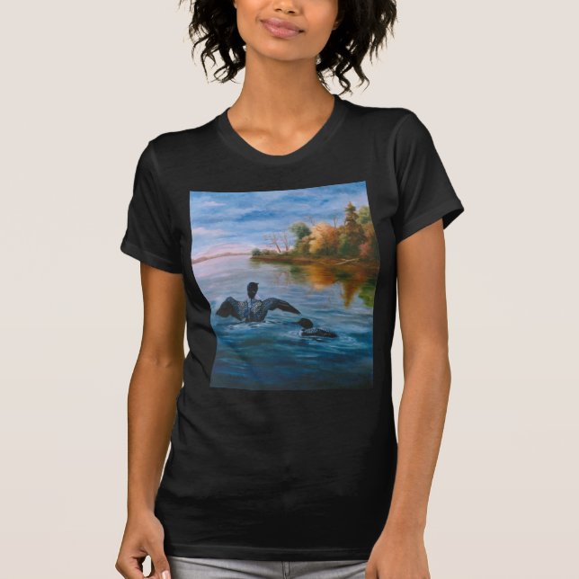 T-shirt de dames de danse de dingue (Devant)