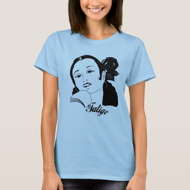 T-shirt de dames de Fatigo Dolores (Devant)