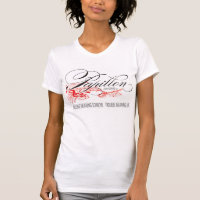 T-shirt de dames de Papillon