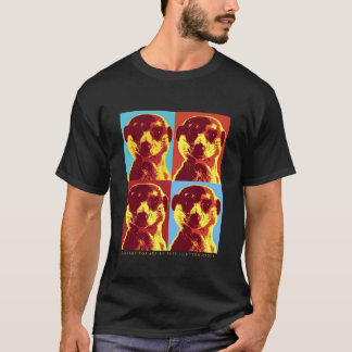 T-shirt de dames de PopArt de fleur