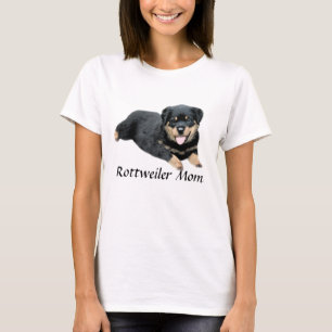 T-shirt de dames de rottweiler