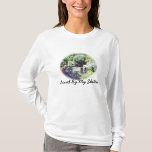 T-shirt de dames de Sheltie