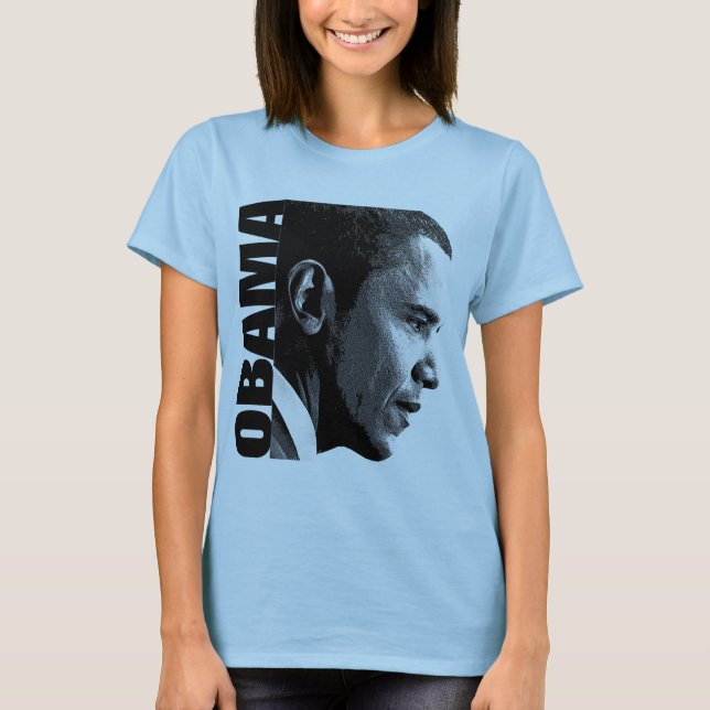 T-shirt de dames OBAMA (Devant)