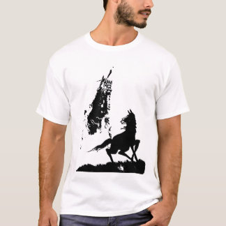 T-shirt de danse de cheval