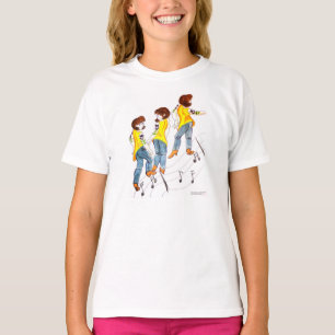 T-shirt de danse en ligne