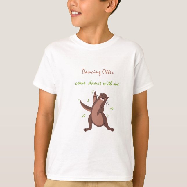 T-shirt de danse pour enfants (Devant)