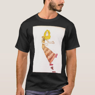 T-shirt de danseur heureux