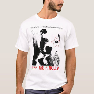 T-shirt de défenseur de Pitbull