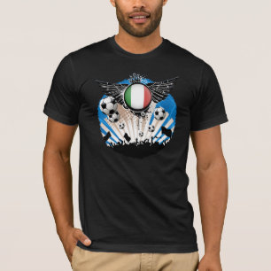 T-shirt de défenseurs du football de l'Italie