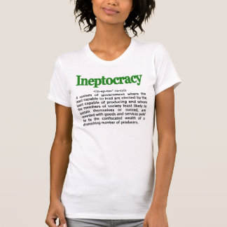 T-shirt de définition d'Ineptocracy