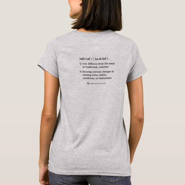 T-shirt de définition radicale (W) (Dos)
