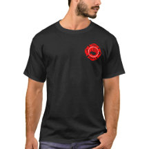 T-shirt de délivrance de pompier de cornemuse