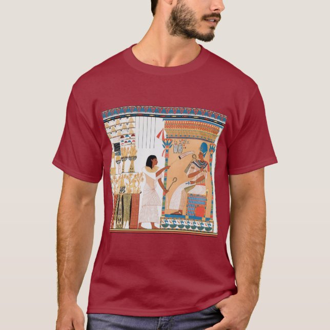 T-shirt de design royal égyptien (Devant)