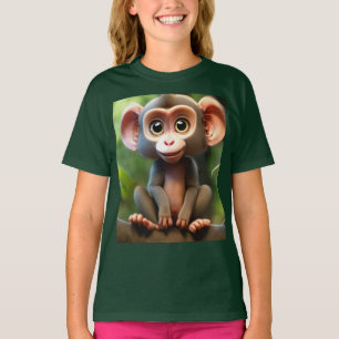 T-shirt de dessin animé pour bébé Whimsical - C
