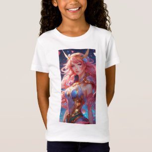 T-shirt de dessin coloré pour enfants