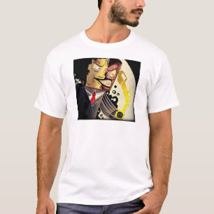 T-shirt de dessin de peau
