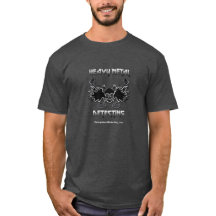 T-shirt de détection de métaux lourds dans le gris