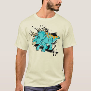T-shirt de dinosaure de Triceratops