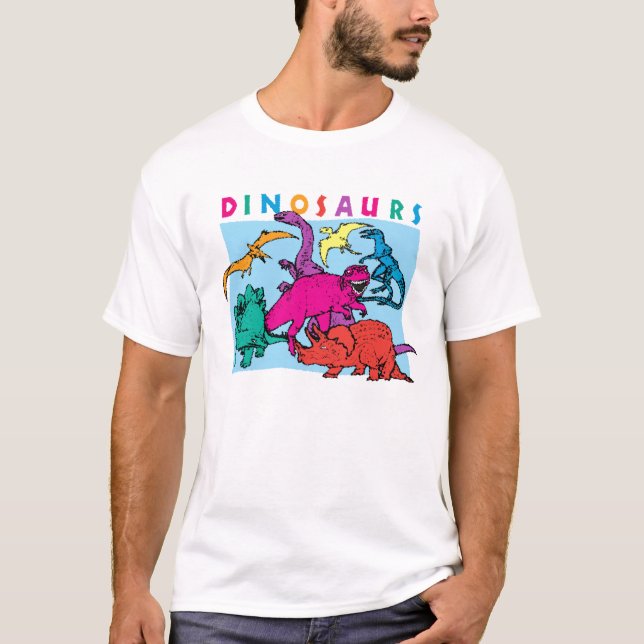 T-shirt de dinosaures (Devant)