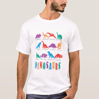 T-shirt de dinosaures