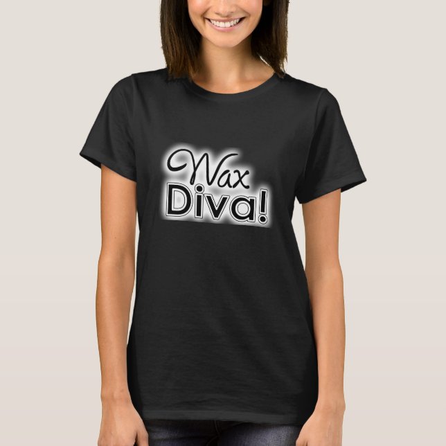 T-shirt de diva de cire (Devant)