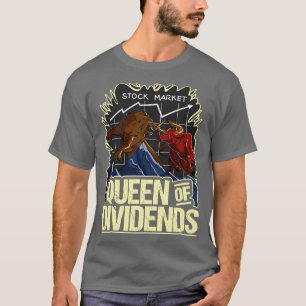 T-shirt de Dividends Bull contre Bear Stock Market Investi