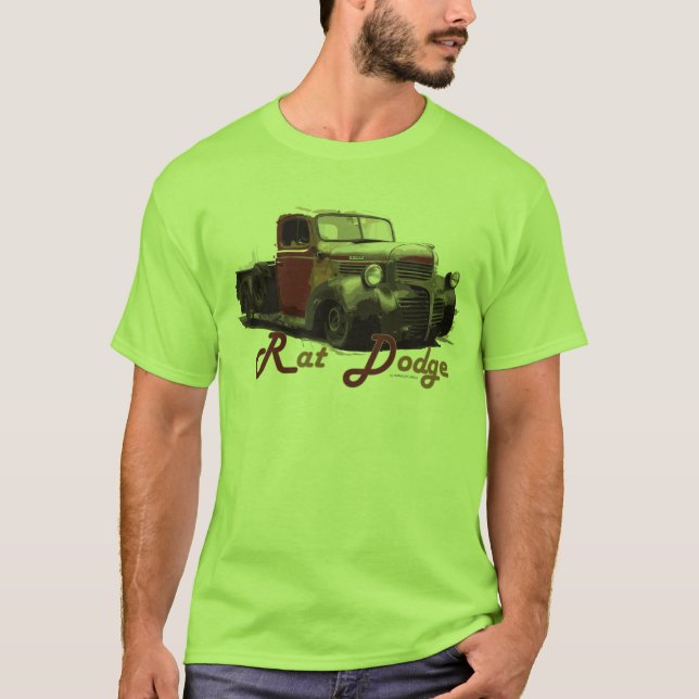 T-shirt de DODGE de RAT (Devant)