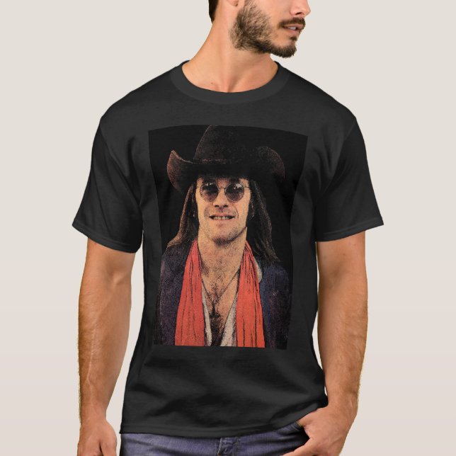 T-shirt de DougHead Doug Sahm des hommes (Devant)