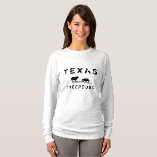 T-shirt de douille de chiens de berger du Texas