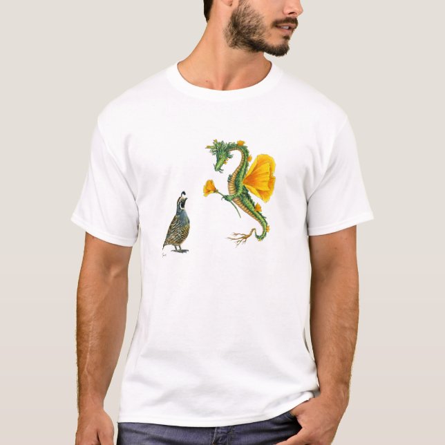 T-shirt de dragon de la Californie (Devant)