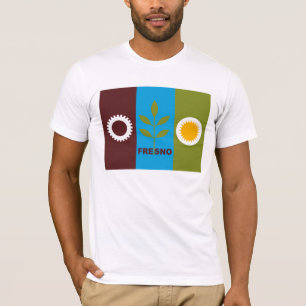 T-shirt de drapeau de Fresno