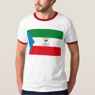 T-shirt de drapeau de Guinée équatoriale