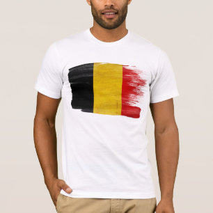 T-shirt de drapeau de la Belgique