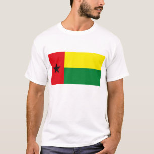 T-shirt de drapeau de la Guinée-Bissau