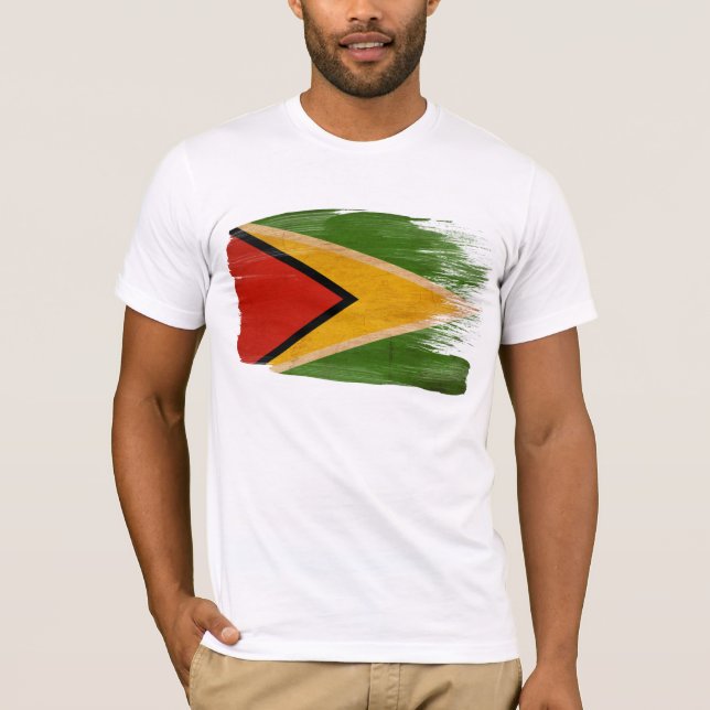T-shirt de drapeau de la Guyane (Devant)