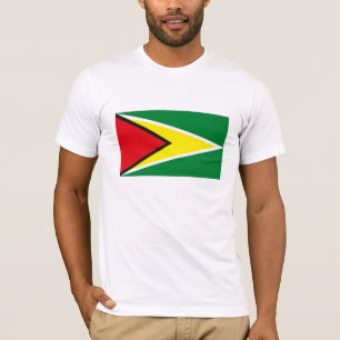 T-shirt de drapeau de la Guyane