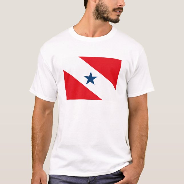 T-shirt de drapeau de Para (Devant)